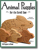 Image of the Animal Puzzles Book for Scroll Saws