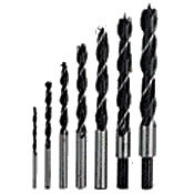 7 Piece Brad Point Drill Bit Sets