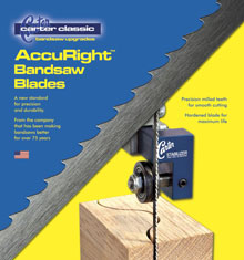 Carter Accuright Band Saw Blade
