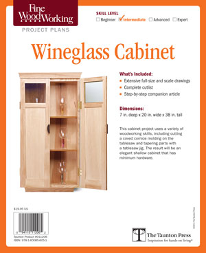 Wine Glass Cabinet Project Plan