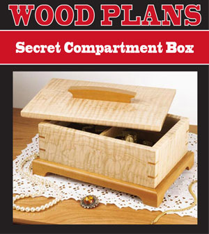Secret Compartment Jewelry Box
Woodworking Plans