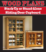 Stack-Up or Stand-Alone Sliding-Door Cupboard