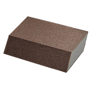 1" x 2" x 3" Angle Sanding Sponge - Fine