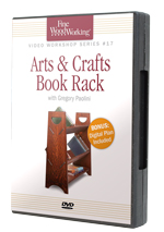 Arts & Crafts Book Rack