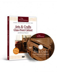 Arts and Crafts Glass-Front Cabinet DVD by Michael Pekovich