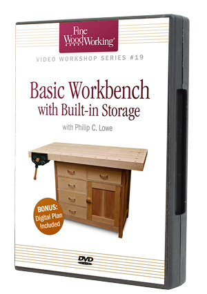 Basic Workbench with Built-in Storage