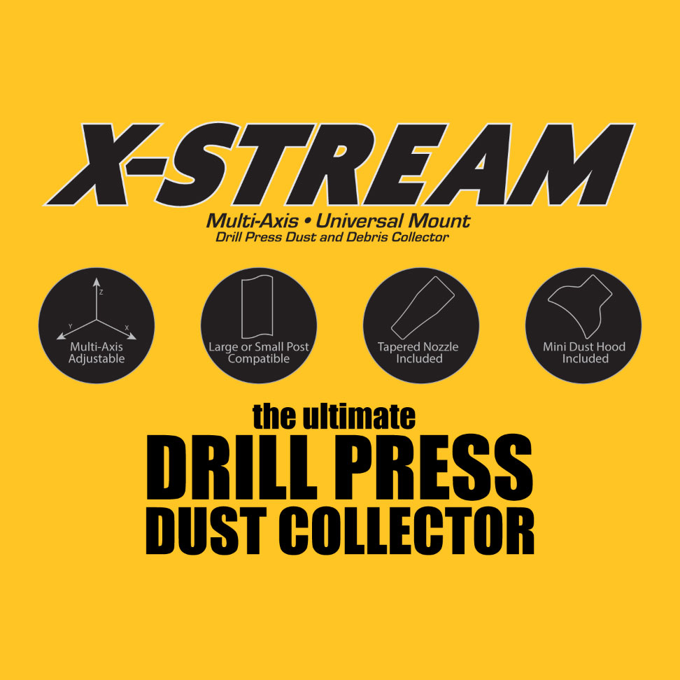 X-Stream Drill Press Dust Collector