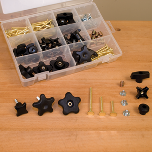 129 Piece Assorted Jig and Fixture Hardware Kit