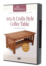 Arts & Crafts Coffee Table