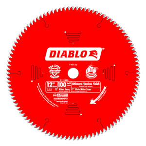 12" x 100 Tooth Ultimate Flawless Finish Saw Blade D12100X