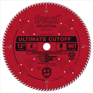 12" Industrial Ultimate Cut-Off Blade - LU85R012