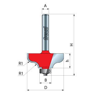 Ogee Filet Router Bits