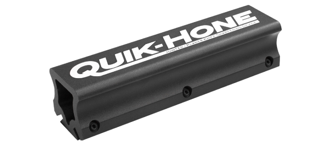 Quik Hone jointer and planer knife sharpening device