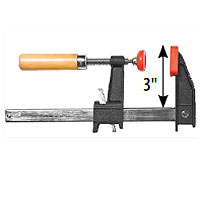 Ratcheting F-Bar Clamp