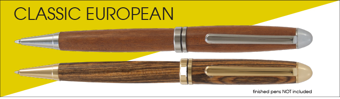 Classic European Pen Kit Starter Set	