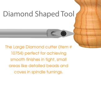 Large Diamond Carbide Cutting Tool