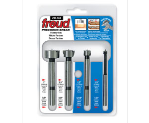 Freud® 4 Piece Precision Shear™ Forstner Bit Set - PB-104