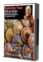 Woodturning Tops DVD by Ron Brown