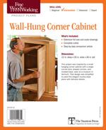Wall-Hung
Corner Cabinet