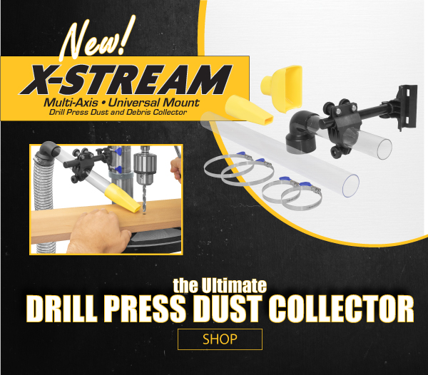 X-Stream Drill Press Dust Collector