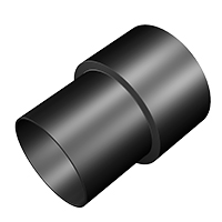 PVC to 4" Dust Collection Hose