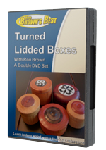 Ron Brown Collection: Turned Lidded Boxes DVD