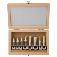 8 PC Dovetail Bit Set