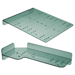 Cabinet Door & Drawer Knob & Pull Template Set
