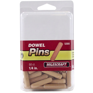 Dowel Pins 1/4" – 50 pcs.