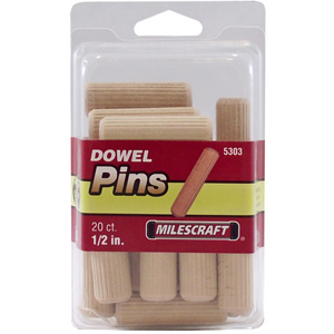 Dowel Pins 1/2" – 20 pcs.