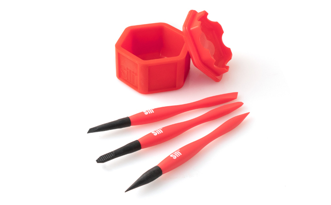 Red Silicone Glue Durable Glue Spreader Applicator Set for Woodworking