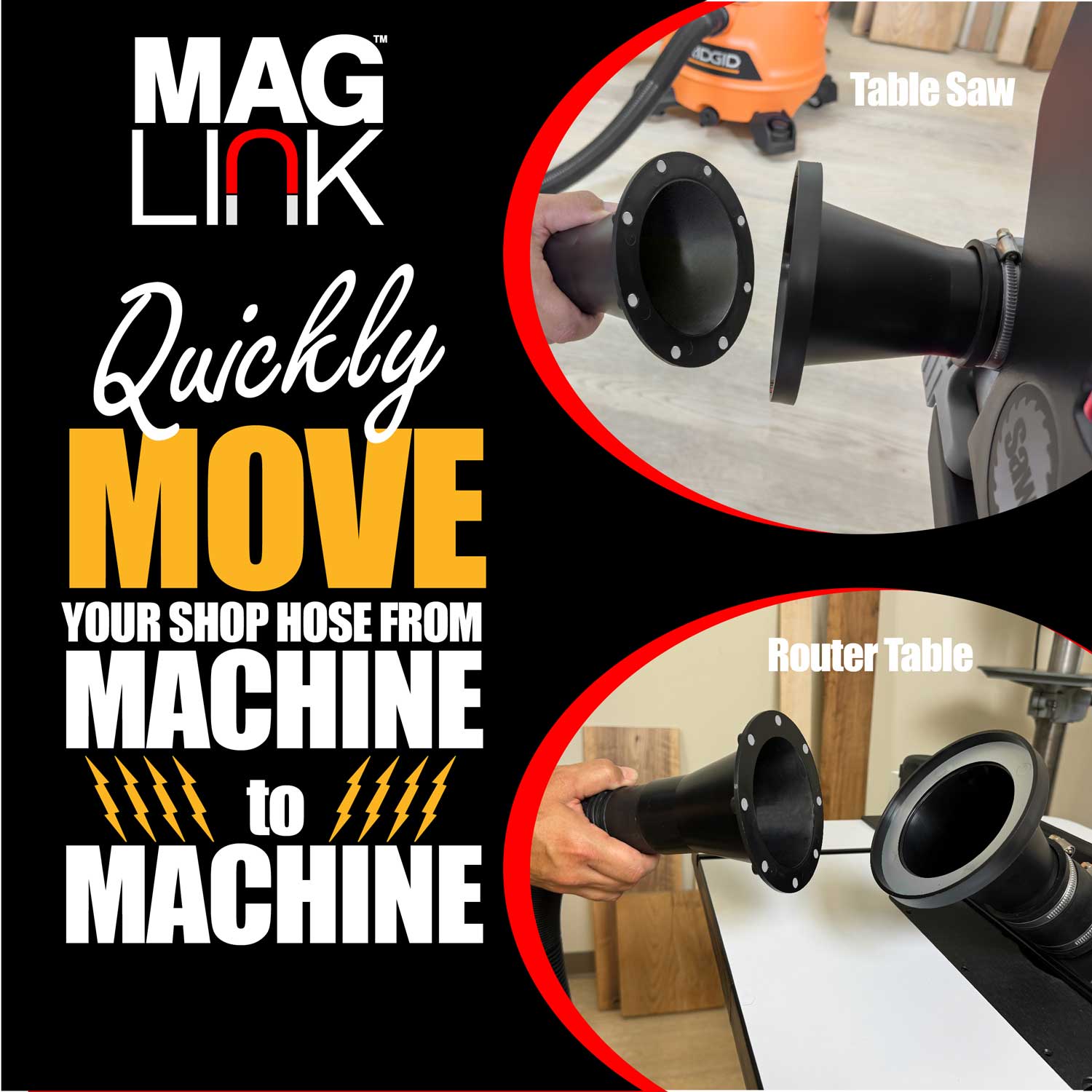 4" - 2-1/2" MagLink™ Starter Kit