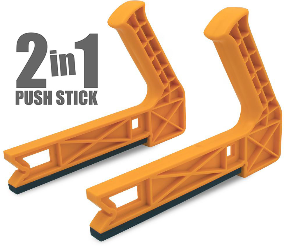 2 in 1 Safety V Push Stick - 2 Pack