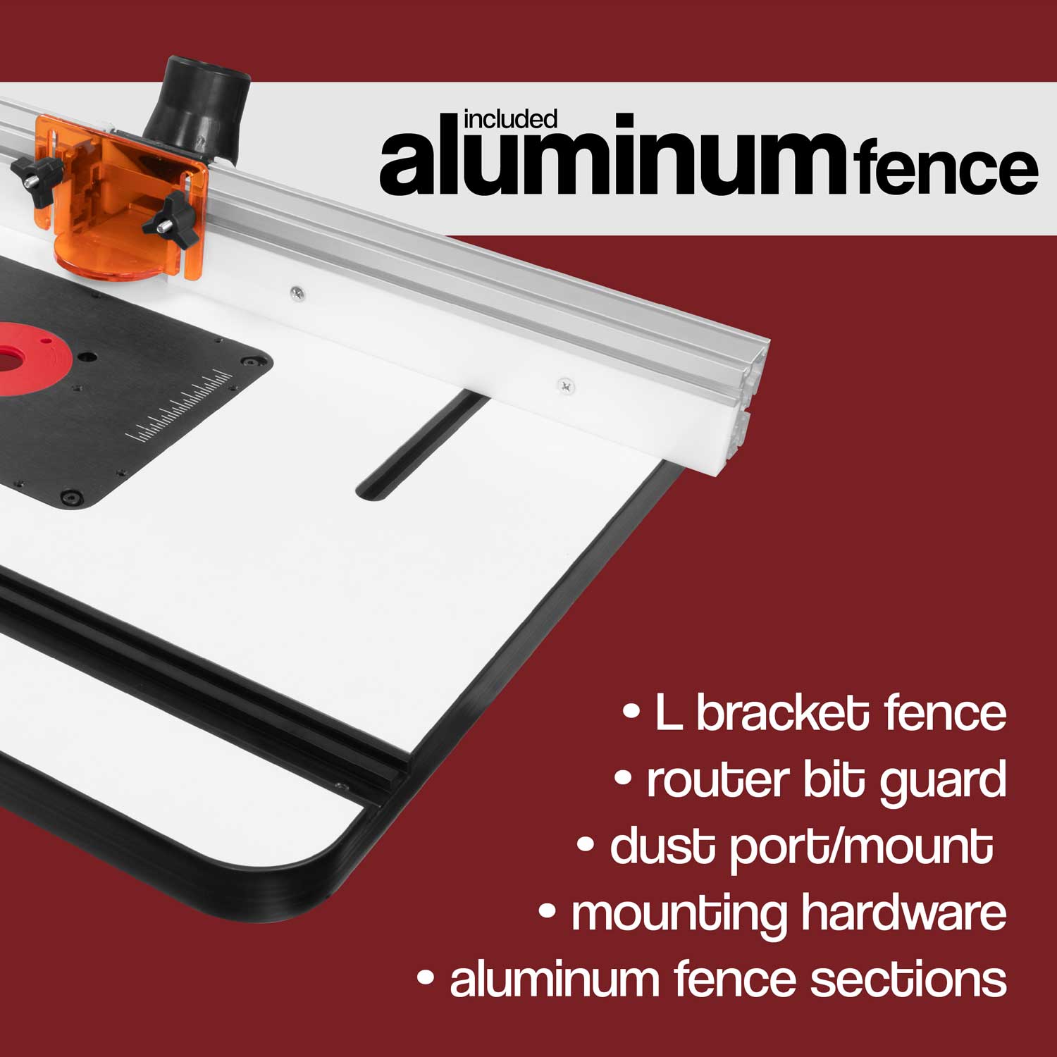 Premium Router Table Packages w/ Router Lift