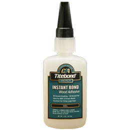 Titebond Instant Bond Glue - Gel - 2oz