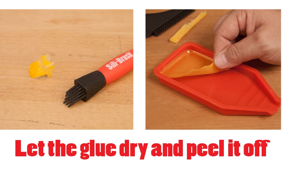 SILI® Glue Pod with Sealable Lid and 3 Sili Micro Glue Brushes - Default  Title - Spellbinders Paper Arts