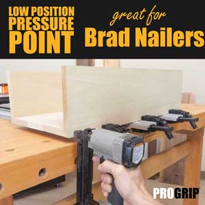 PRO-Grip™ Straight Edge Clamp Cutting Dado Slots