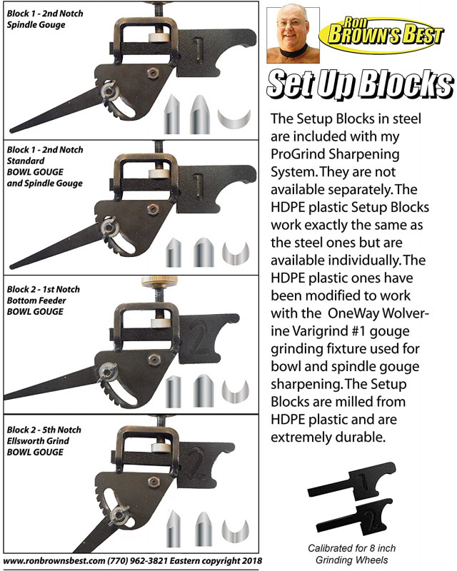 Sharpening System Jigs