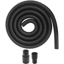 25' Power Tool Hose with 2 Adapter Fittings