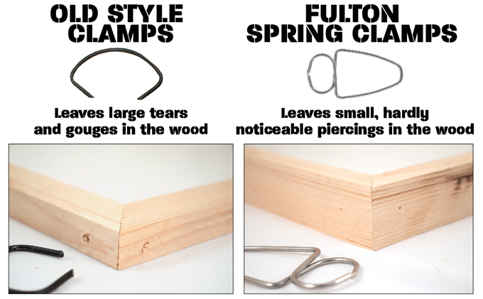 Fulton Spring Miter Clamp Starter Pack with Clip