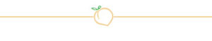 Peach Divider
